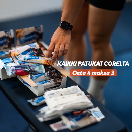 Kaikki Core-patukat osta 4 maksa 3